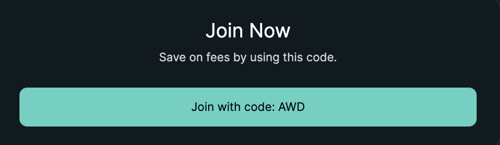 하이퍼리퀴드 추천 코드 AWD app.hyperliquid.xyz에서 확인됨
